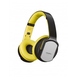 JEEBEL| Wireless Headset, USB Port, AUX port with Cable, SD Card Slot ​​​​|YELLO