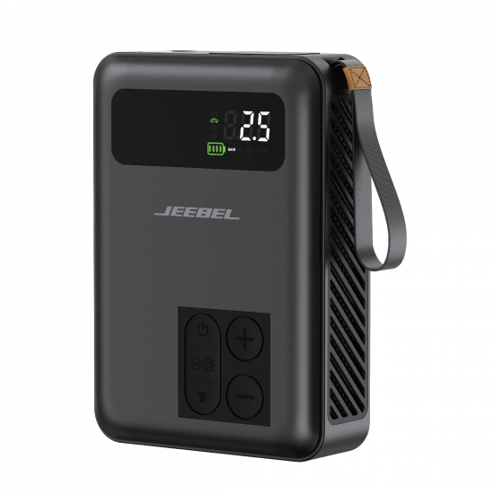 جهاز طوارئ متكامل للسيارة – بطارية 20000mAh وضغط 150 PSI جهاز طوارئ متكامل للسيارة – بطارية 20000mAh وضغط 150 PSI