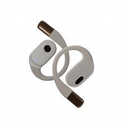 سماعة اذن لاسلكية JBL OWS مع منفذ USB-C وتعمل حتى 20 ساعة | بيج